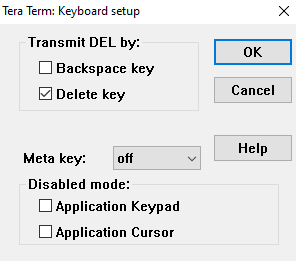 keyboard settings
