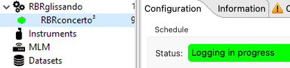 logging in progress