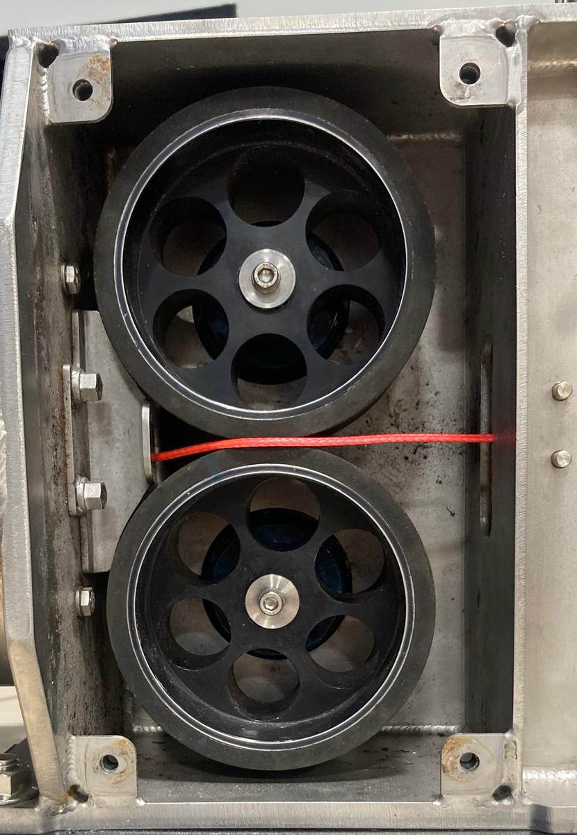 winch liner over rollers
