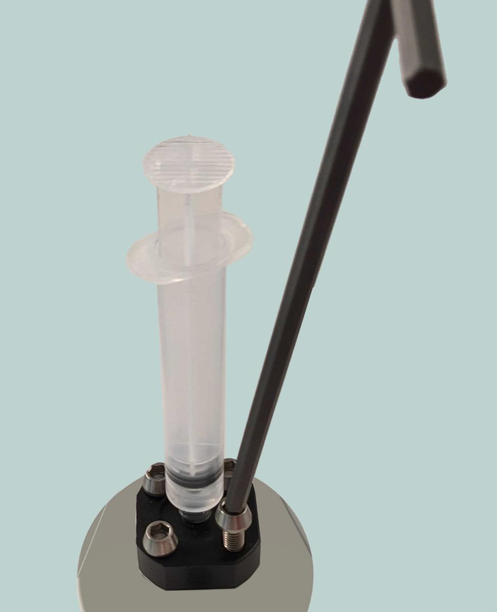 bpr with refill adaptor and syringe